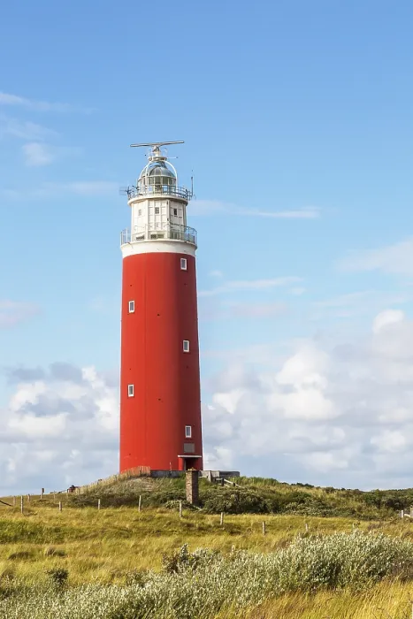 Gerahmter Druck : Leuchtturm Eierland, De Cocksdorp Gerahmter Druck : Leuchtturm Eierland, De Cocksdorp