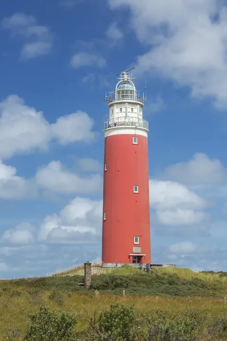 Gerahmter Druck : Leuchtturm Eierland, De Cocksdorp Gerahmter Druck : Leuchtturm Eierland, De Cocksdorp