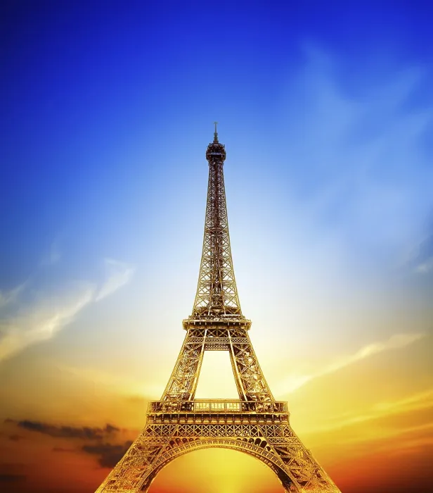 Gerahmter Druck : Die Eiffelturm ist das wichtigste Denkmal in Paris. Gerahmter Druck : Die Eiffelturm ist das wichtigste Denkmal in Paris.
