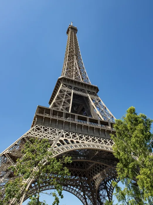 Gerahmter Druck : Eiffelturm, Tour Eiffel, Champ de Mars Gerahmter Druck : Eiffelturm, Tour Eiffel, Champ de Mars