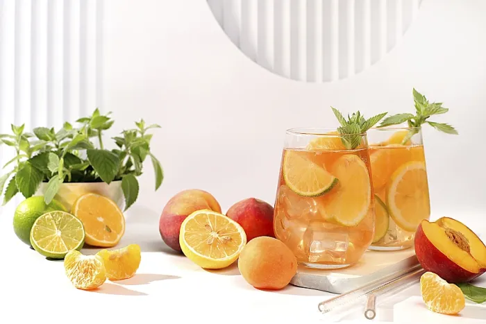 Gerahmter Druck : Eiskalte hausgemachte Limonade
