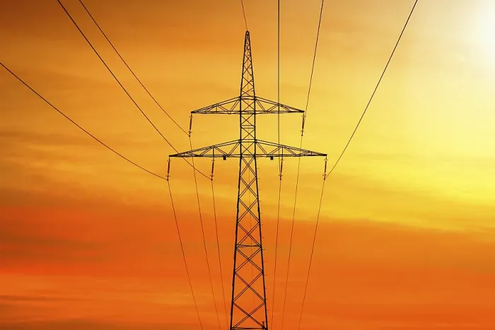 Gerahmter Druck : Elektrische Energieübertragung Gerahmter Druck : Elektrische Energieübertragung
