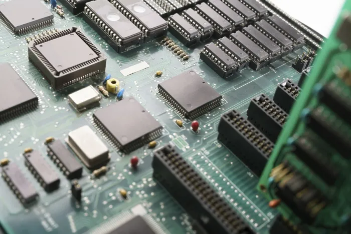 Gerahmter Druck : Elektronische Leiterplatte. Computerhardware-Technologie Gerahmter Druck : Elektronische Leiterplatte. Computerhardware-Technologie