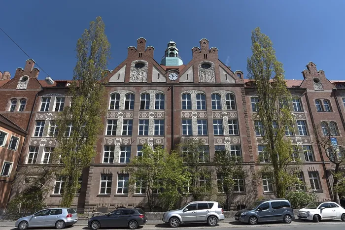 Gerahmter Druck : Grundschule Dr. Theo Scholler