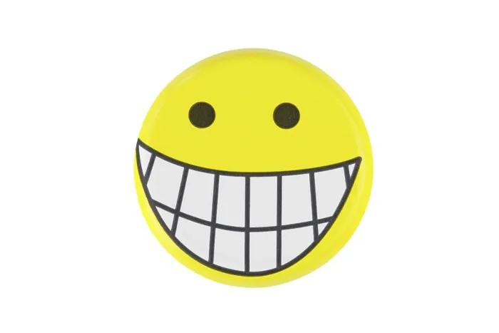 Gerahmter Druck : Lächelndes Emoticon