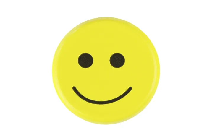 Gerahmter Druck : Lächelndes Smiley-Face