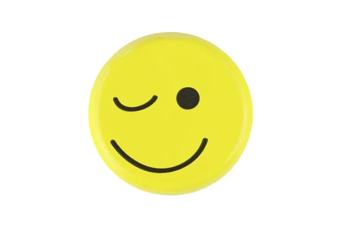 Gerahmter Druck : Smileys, winkend
