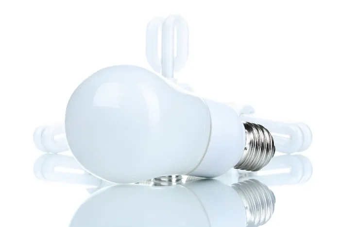 Gerahmter Druck : Energie sparende Lampe Gerahmter Druck : Energie sparende Lampe