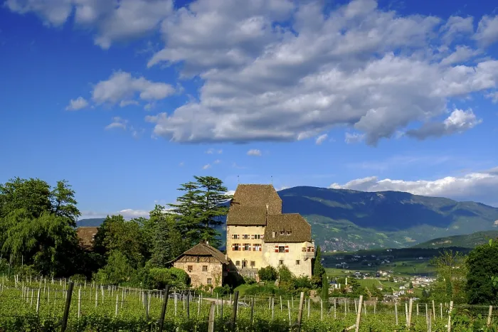 Gerahmter Druck : Schloss Englar in Eppan an der Weinstraße Gerahmter Druck : Schloss Englar in Eppan an der Weinstraße