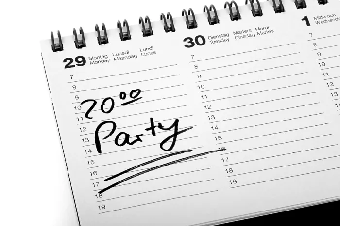 Gerahmter Druck : Eintrittsparty, Party Gerahmter Druck : Eintrittsparty, Party