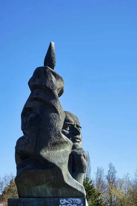 Gerahmter Druck : Denkmal Ernst Thälmann, Berlin Gerahmter Druck : Denkmal Ernst Thälmann, Berlin