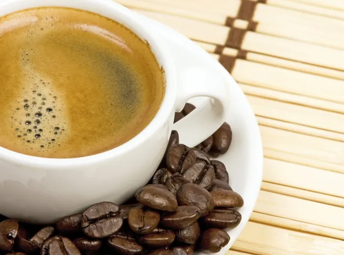Gerahmter Druck : Espresso-Kaffeetasse Gerahmter Druck : Espresso-Kaffeetasse