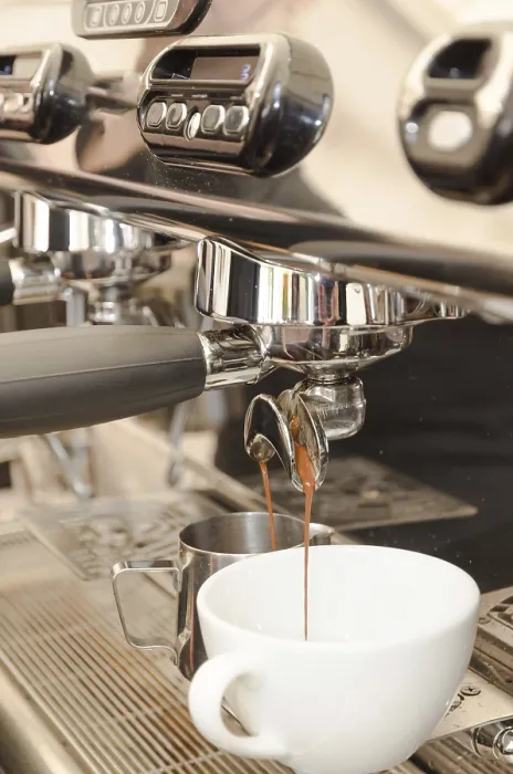 Gerahmter Druck : Espresso-Maschine Gerahmter Druck : Espresso-Maschine