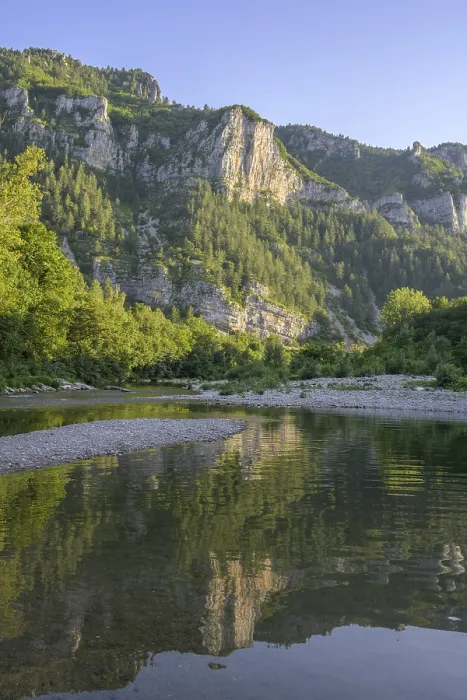 Gerahmter Druck : Abendatmosphäre am Tarnfluss Gerahmter Druck : Abendatmosphäre am Tarnfluss