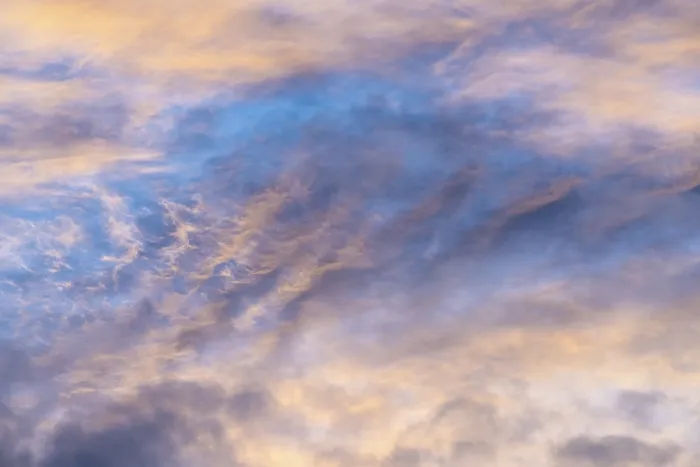 Gerahmter Druck : Abendwolkenatmosphäre, Gallivare Gerahmter Druck : Abendwolkenatmosphäre, Gallivare
