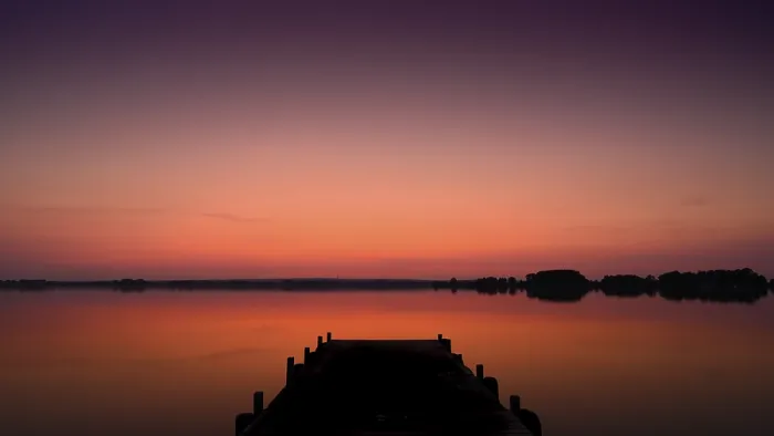 Gerahmter Druck : Abend am Dummersee, Sonnenuntergang. Gerahmter Druck : Abend am Dummersee, Sonnenuntergang.