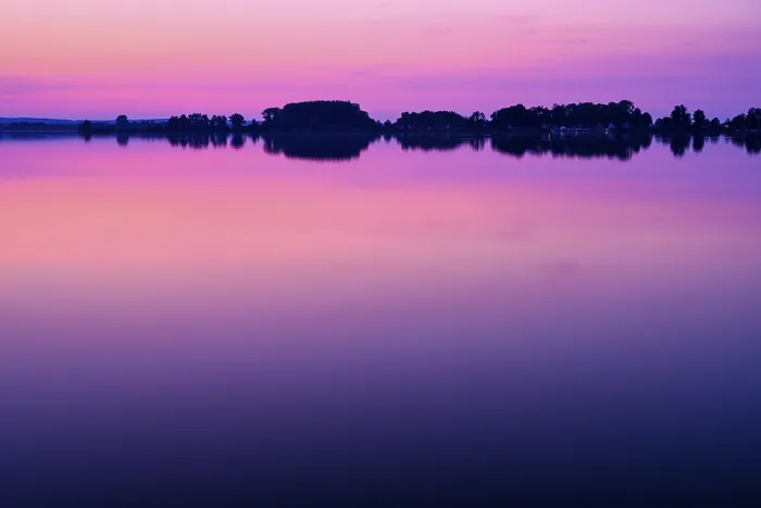 Gerahmter Druck : Abend am Dummersee, Sonnenuntergang. Gerahmter Druck : Abend am Dummersee, Sonnenuntergang.