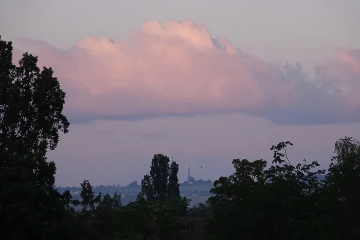 Gerahmter Druck : Abendhimmel, Sommer, Deutschland Gerahmter Druck : Abendhimmel, Sommer, Deutschland