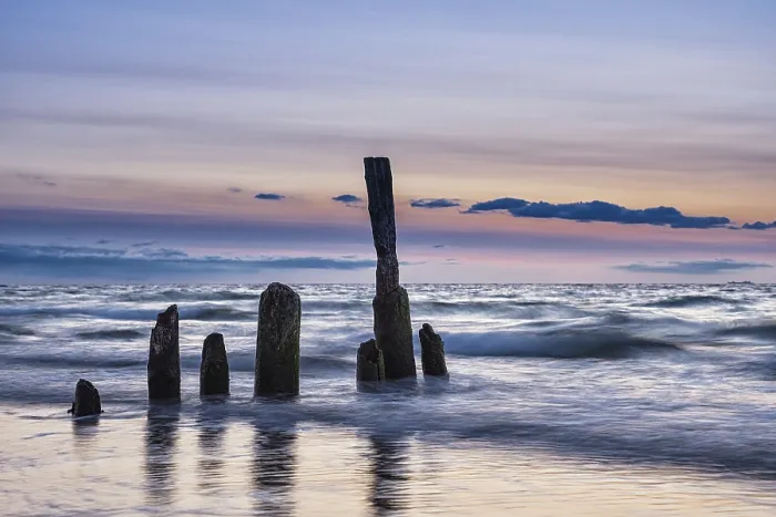 Gerahmter Druck : Abende an der Ostsee. Gerahmter Druck : Abende an der Ostsee.