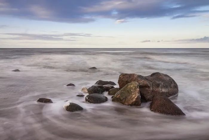 Gerahmter Druck : Abende an der Ostsee. Gerahmter Druck : Abende an der Ostsee.