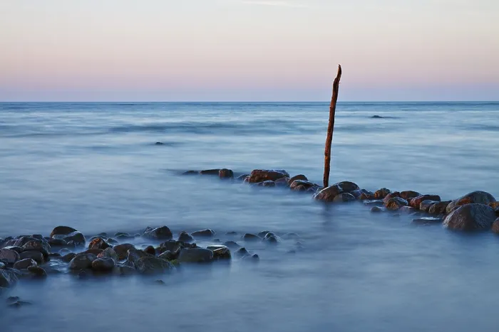 Gerahmter Druck : Abende am Meer. Gerahmter Druck : Abende am Meer.