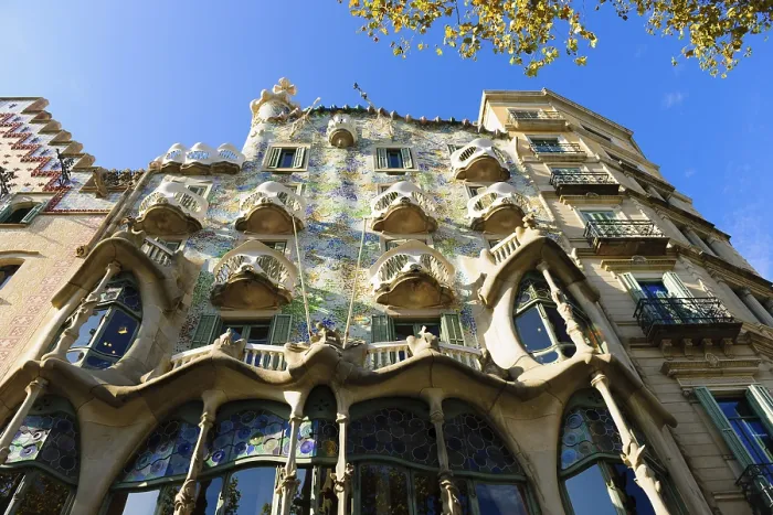 Gerahmter Druck : Fassade der Casa Batlló Gerahmter Druck : Fassade der Casa Batlló