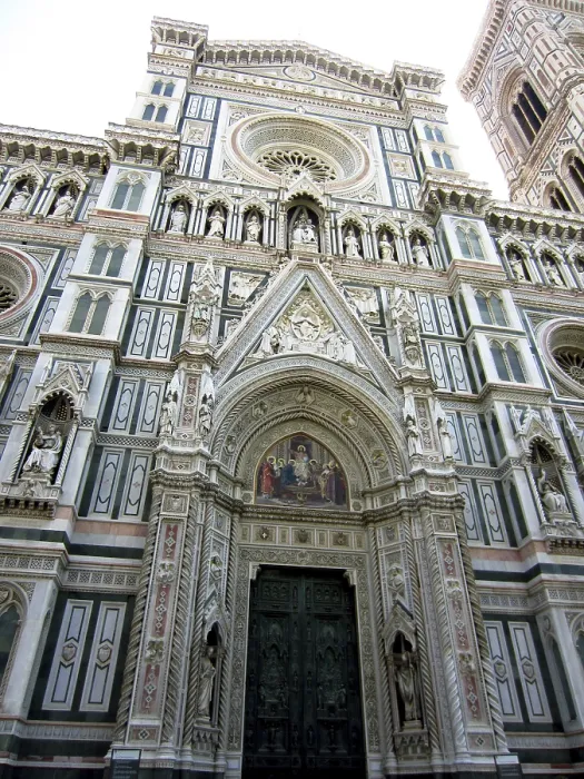 Gerahmter Druck : Fassade der Kathedrale in Florenz Gerahmter Druck : Fassade der Kathedrale in Florenz