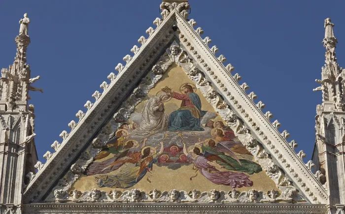 Gerahmter Druck : Fassade der Kathedrale von Siena Gerahmter Druck : Fassade der Kathedrale von Siena