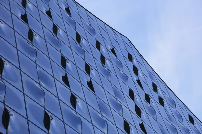 Gerahmter Druck : Fassade des Elbphilharmonie-Gebäudes Gerahmter Druck : Fassade des Elbphilharmonie-Gebäudes