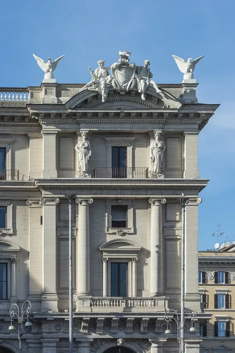 Gerahmter Druck : Fassade, Piazza della Repubblica Gerahmter Druck : Fassade, Piazza della Repubblica