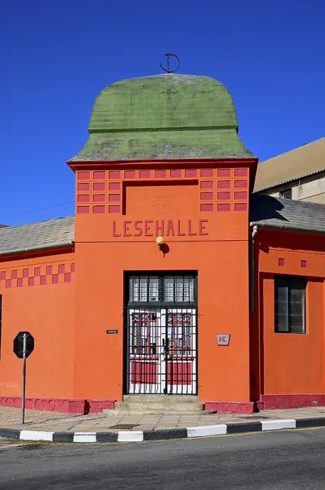 Gerahmter Druck : Fassade der ehemaligen Lesehalle Gerahmter Druck : Fassade der ehemaligen Lesehalle