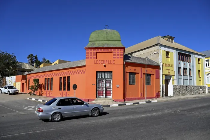 Gerahmter Druck : Fassade der ehemaligen Lesehalle Gerahmter Druck : Fassade der ehemaligen Lesehalle