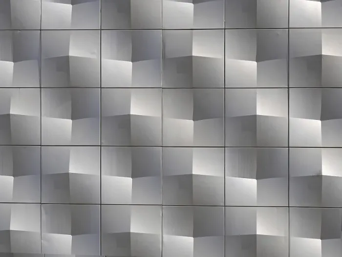 Gerahmter Druck : Fassadenstruktur mit Licht und Schatten. Gerahmter Druck : Fassadenstruktur mit Licht und Schatten.
