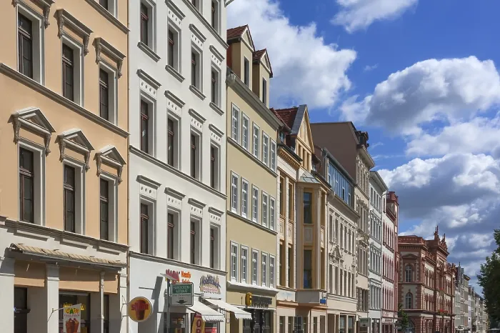 Gerahmter Druck : Fassaden, Elisabethstraße Gerahmter Druck : Fassaden, Elisabethstraße