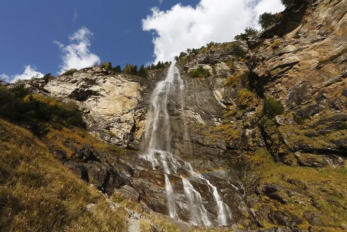 Gerahmter Druck : Wasserfall Fallbach im Maltatal. Gerahmter Druck : Wasserfall Fallbach im Maltatal.