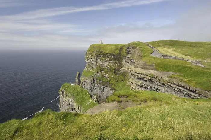Gerahmter Druck : Die berühmten Kliffs von Moher in Irland. Gerahmter Druck : Die berühmten Kliffs von Moher in Irland.