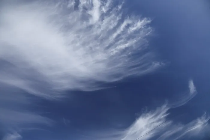 Gerahmter Druck : Federwolken, Provinz Québec, Kanada. Gerahmter Druck : Federwolken, Provinz Québec, Kanada.