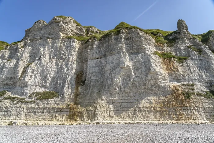 Gerahmter Druck : Fecamp-Kalkklippen, Normandie Gerahmter Druck : Fecamp-Kalkklippen, Normandie