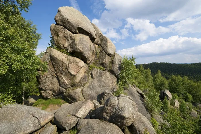 Gerahmter Druck : Feigenbaumklippe oder Feigenbaumkanzel Gerahmter Druck : Feigenbaumklippe oder Feigenbaumkanzel