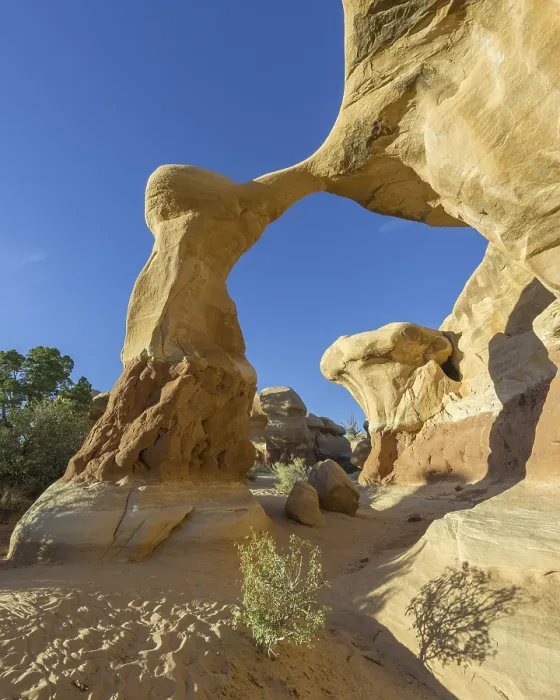 Gerahmter Druck : Felstor, Teufelsgarten, Escalante