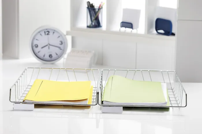 Gerahmter Druck : Ordnerbüchsen mit Ordner, Eingabe, Ausgabe, Büro. Gerahmter Druck : Ordnerbüchsen mit Ordner, Eingabe, Ausgabe, Büro.