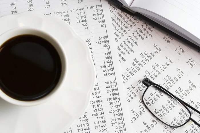 Gerahmter Druck : Finanzanalyse Gerahmter Druck : Finanzanalyse