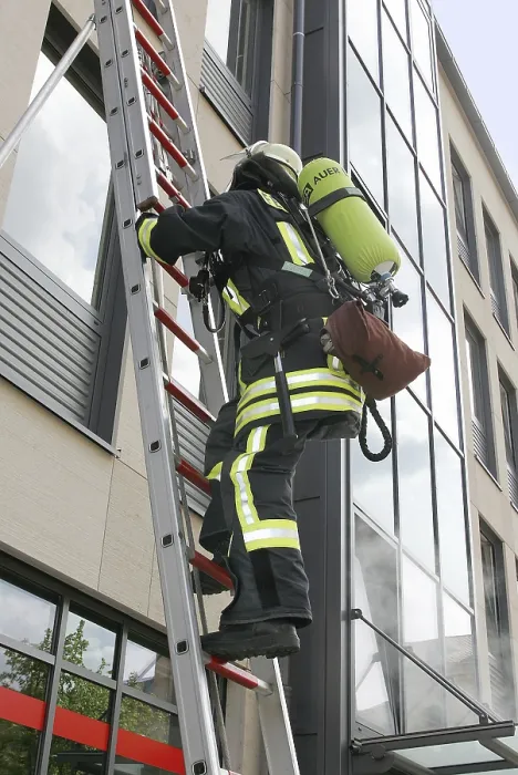 Gerahmter Druck : Brandübung Gerahmter Druck : Brandübung