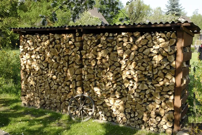 Gerahmter Druck : Firewood Gerahmter Druck : Firewood
