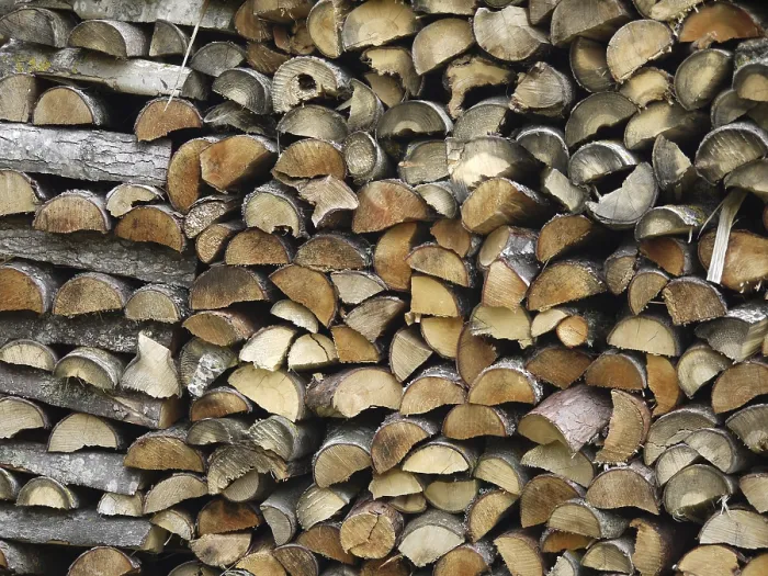 Gerahmter Druck : Firewood