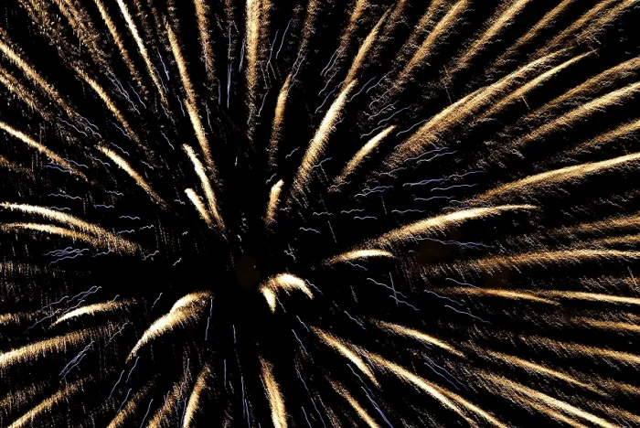 Gerahmter Druck : Fireworks Gerahmter Druck : Fireworks