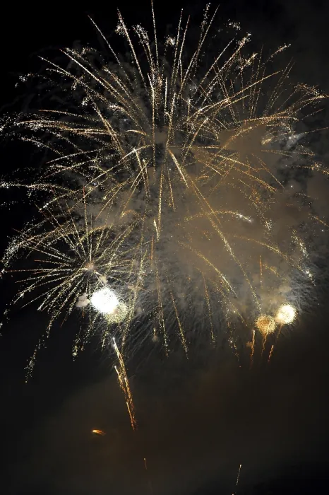 Gerahmter Druck : Feuerwerk-Show Gerahmter Druck : Feuerwerk-Show