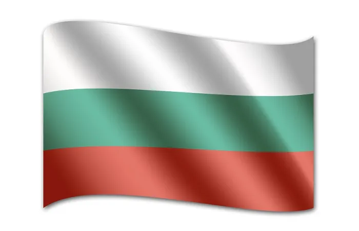 Gerahmter Druck : Bulgarische Flagge Gerahmter Druck : Bulgarische Flagge
