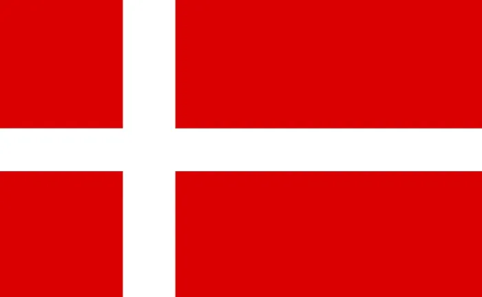 Gerahmter Druck : Flagge Dänemarks Gerahmter Druck : Flagge Dänemarks