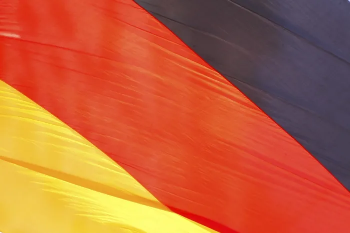 Gerahmter Druck : Flagge Deutschlands Gerahmter Druck : Flagge Deutschlands